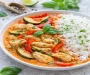 Paprika-Zucchini-Sahne-Hähnchen – einfach genial